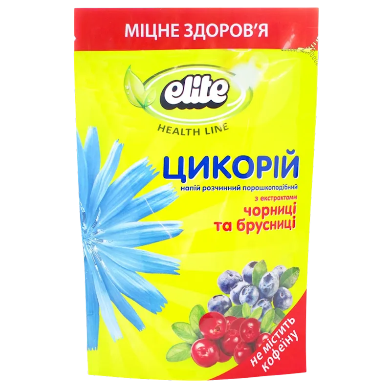 CHICORY POWDER INSTANT W/BLUEBERRY&LINGONBERRY 12/100GR ELITE