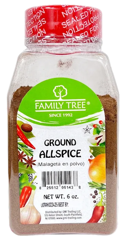ALLSPICE GROUND 12/6OZ FAMILY TREE