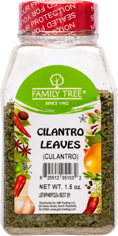 CILANTRO LEAVES 12/1.5OZ FAMILY TREE