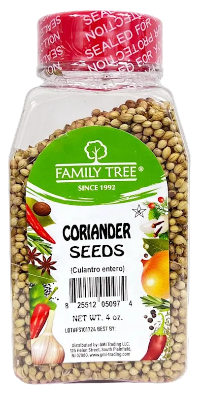 CORIANDER SEEDS 12/4OZ FAMILY TREE
