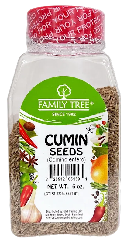 CUMIN SEEDS 12/6OZ FAMILY TREE