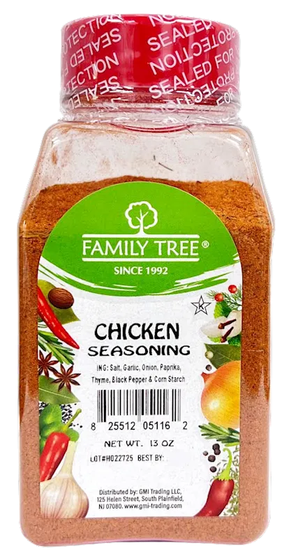 SEASONING FOR CHICKEN 12/13OZ FAMILY TREE