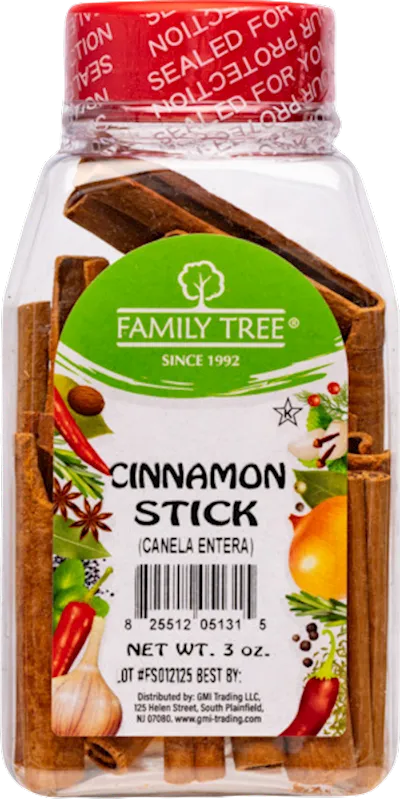 CINNAMON STICKS 12/3OZ FAMILY TREE