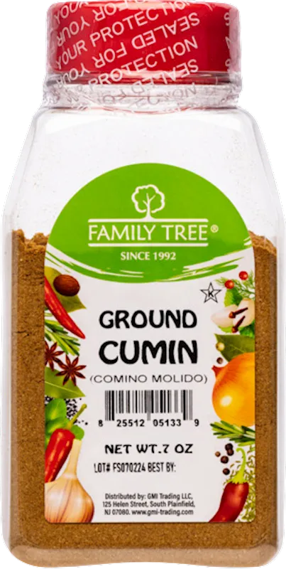 CUMIN GROUND 12/7OZ FAMILY TREE