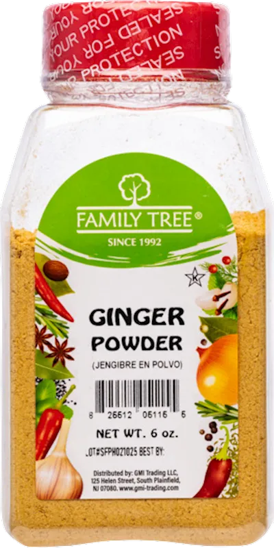 GINGER POWDER 12/6OZ FAMILY TREE