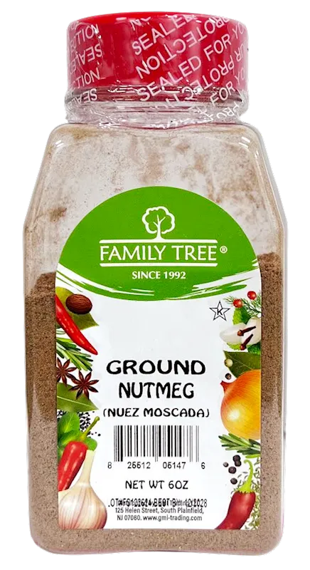 D- NUTMEG GROUND 12/6OZ FAMILY TREE