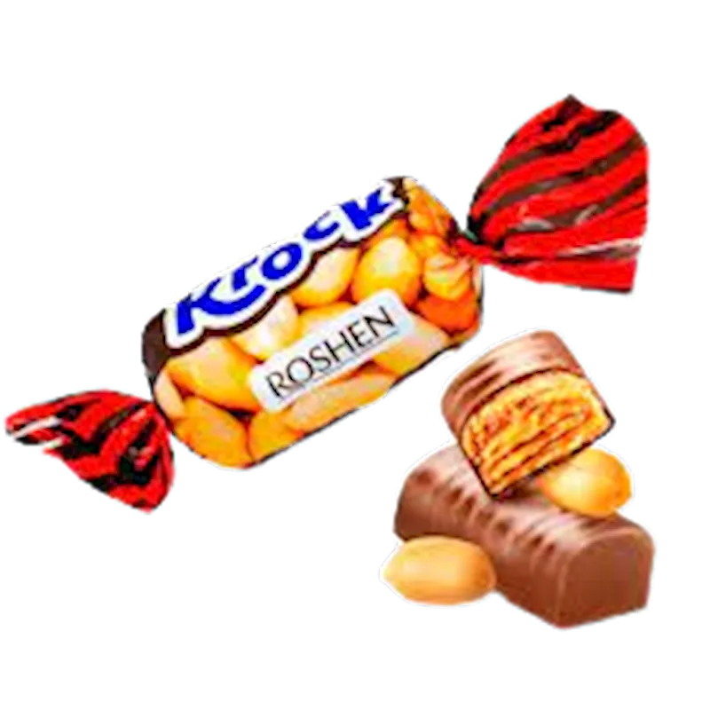 CANDIES LOOSE CARAMEL KROCK SALTY PEANUTS GLAZED 8/2.2LB ROSHEN NCW8 N4352