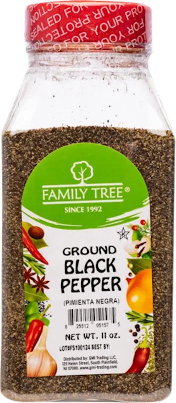 PEPPER BLACK GROUND 12/11OZ FAMILY TREE