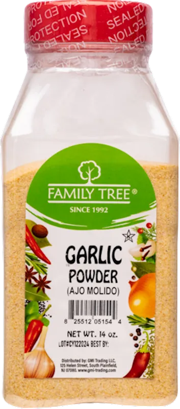 GARLIC POWDER 12/14OZ FAMILY TREE