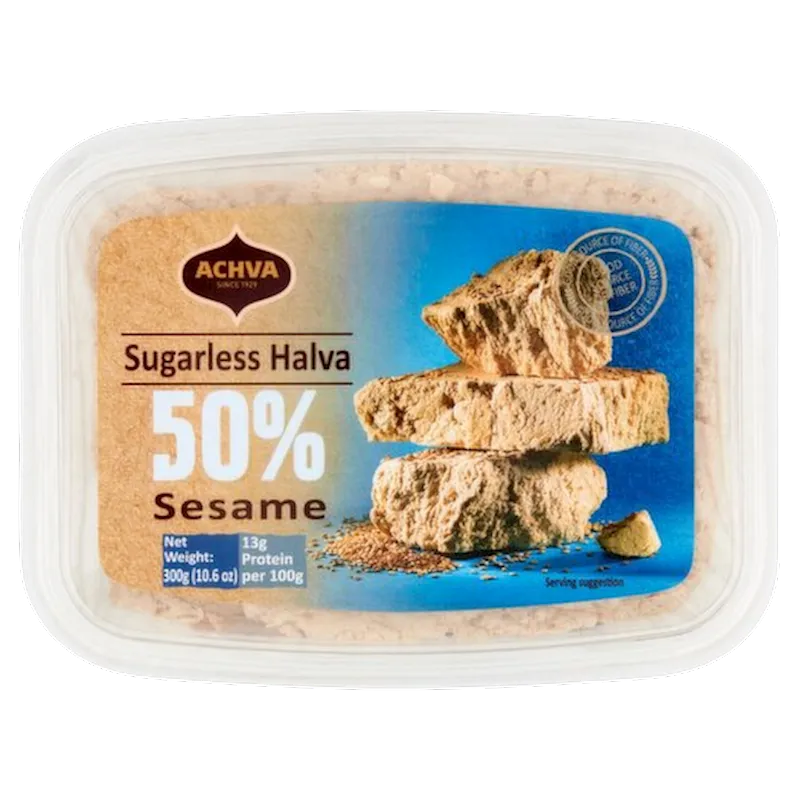 D- HALVA W/SESAME SUGARLESS KOSHER 16/300GR ACNVA N117-015