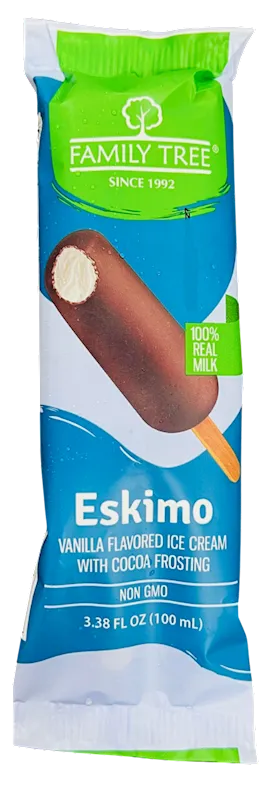 ICE CREAM BAR ESKIMO 18/100ML FAMILY TREE N2212NC