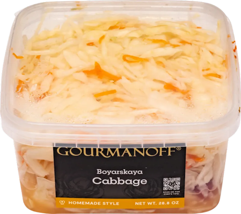 CABBAGE SOUR BOYARSKAYA 8/32OZ GOURMANOFF PRE-ORDER ONLY