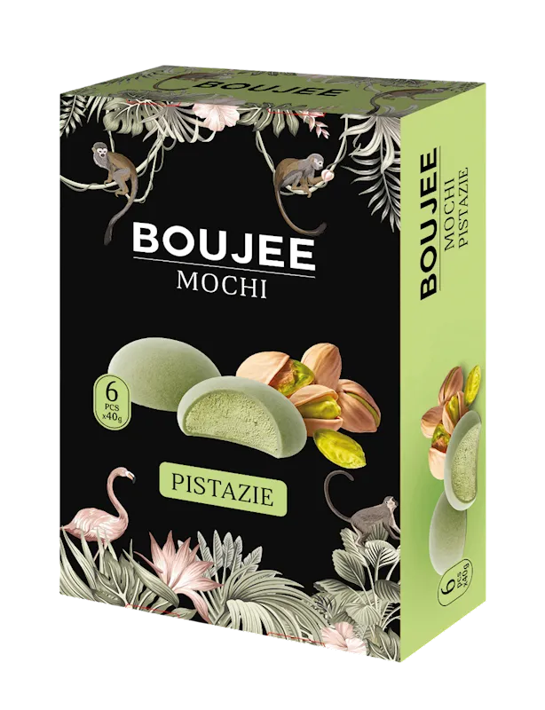 MOCHI W/PISTACHIO 6(6X40GR) BOUJEE DOVGAN NUS92880240