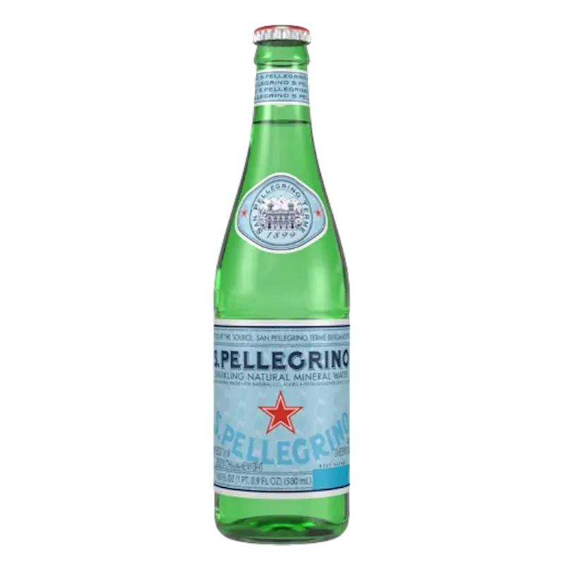 WATER SPARKLING 24/505ML GLASS S.PELLEGRINO