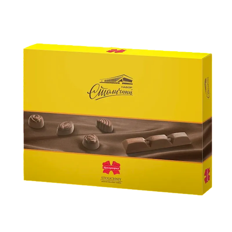 CANDIES BOXED CHOCOLATE STOLICHNYI 2/860GR KOMMUNARKA N495