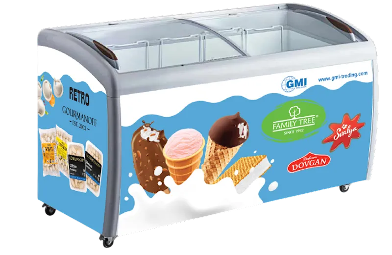 FREEZER FOR ICE CREAM&DUMPLINGS MULTIBRAND LARGE 4FT