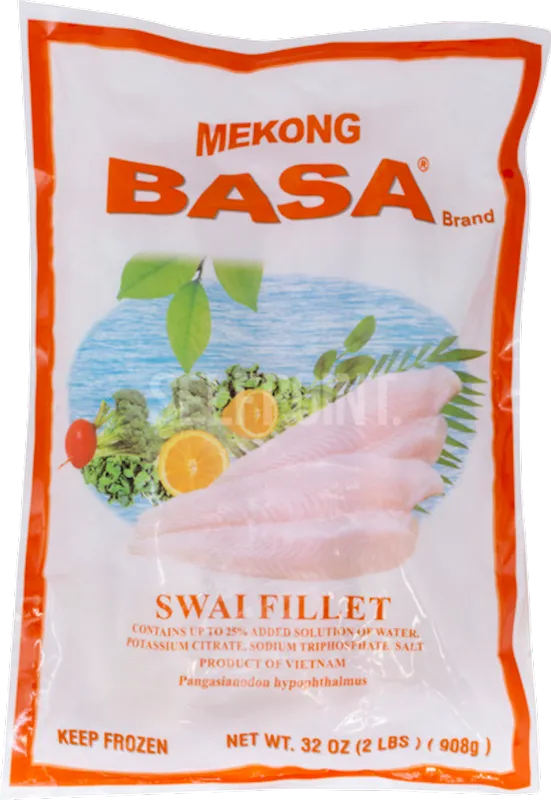 BASA SWAI FILLET FROZEN 10/2LB MEKONG NFZ0015
