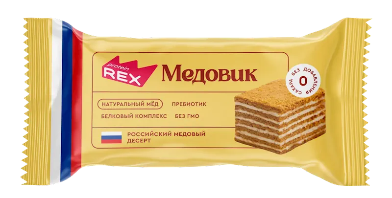 CAKE PROTEIN MEDOVIK 8/40GR PROTEIN REX