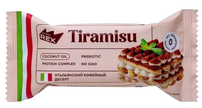 CAKE PROTEIN TIRAMISU 8/40GR PROTEIN REX