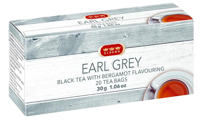 TEA EARL GREY 24/(20X1.5GR) 3 CROWN