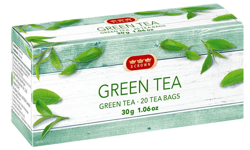 TEA GREEN TEA 24/(20X1.5GR) 3 CROWN
