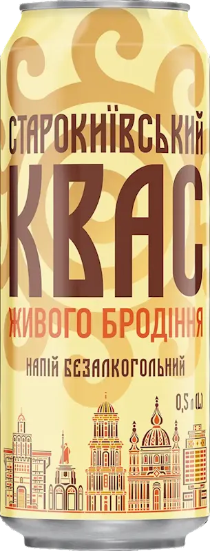 KVAS STAROKYIVSKY CAN 24/0.5L OBOLON