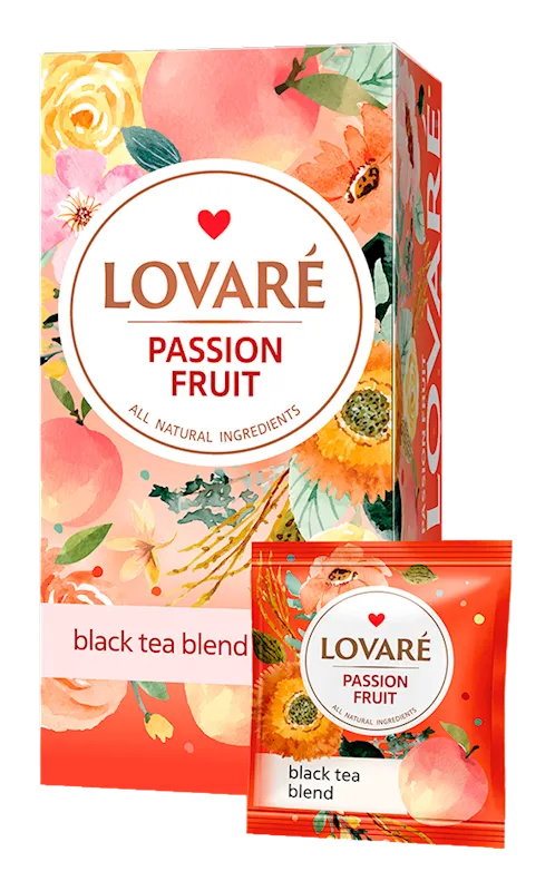 TEA PASSION FRUIT 12/(24X2GR) LOVARE