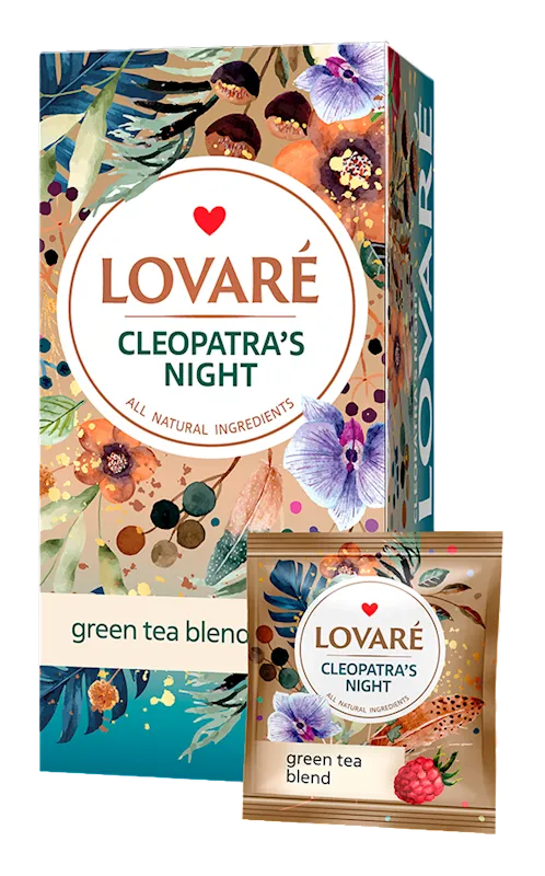 TEA CLEOPATRA'S NIGHT 12/(24X1.5GR) LOVARE