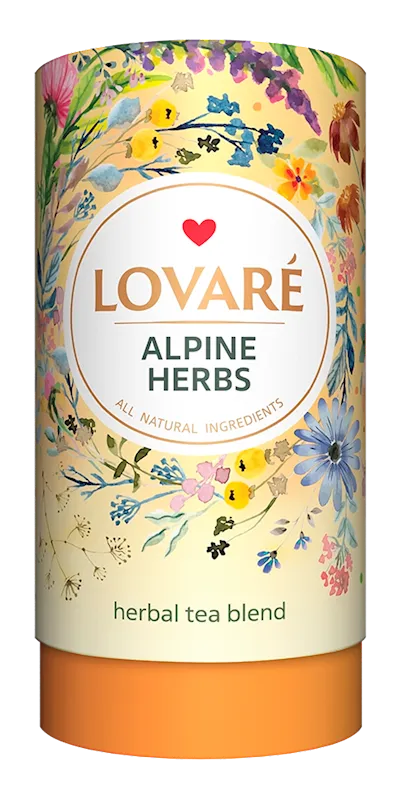 TEA ALPINE HERBS TUBE 10/80GR LOVARE