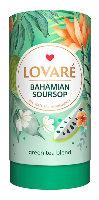 TEA BAHAMIAN SOURSOP TUBE 10/80GR LOVARE