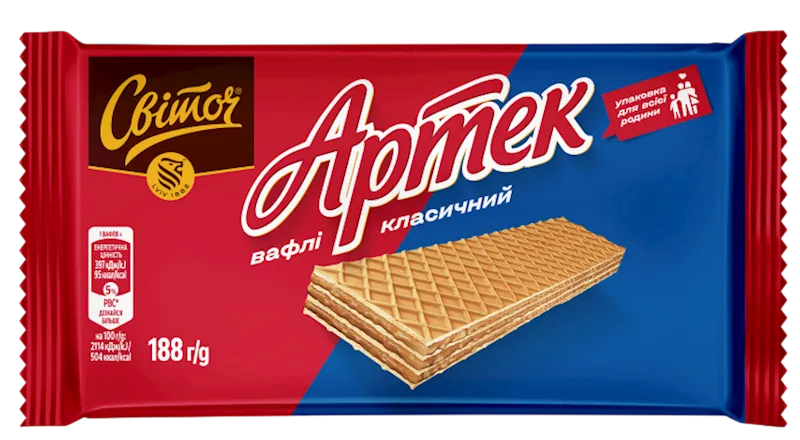 WAFFLES CLASSIC FAMILY PACK 12/188GR ARTEK SVITOCH