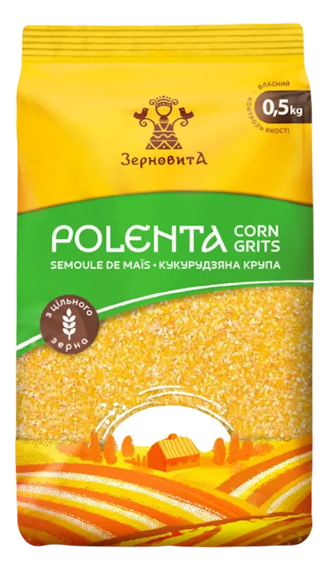 CORN GRITS (POLENTA) 10/500GR ZERNOVYTA