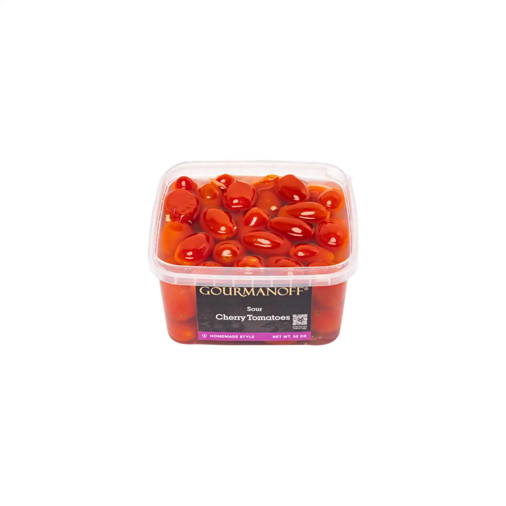 TOMATOES SOUR CHERRY 8/32OZ GOURMANOFF PRE-ORDER ONLY
