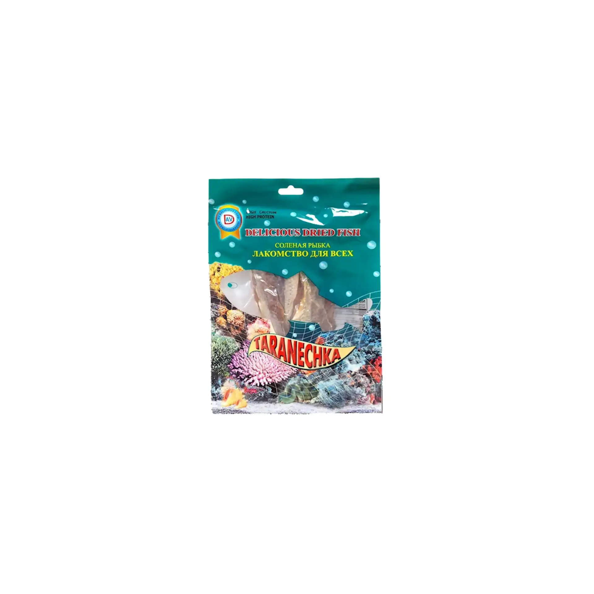 DRY FISH SAURIDA (TARANECHKA) VACUUM PACKED 10/90GR AV DELICIOUS N AV105(6)