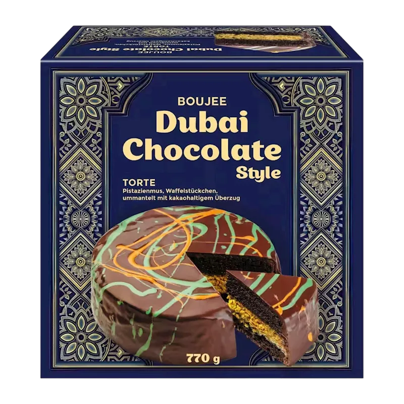 CAKE CHOCOLATE DUBAI STYLE BOUJEE 4/770GR DOVGAN NUS91840770