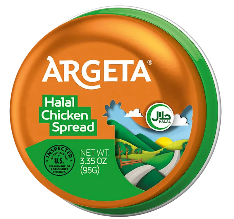 SPREAD CHICKEN HALAL 48/95GR ARGETA N70435
