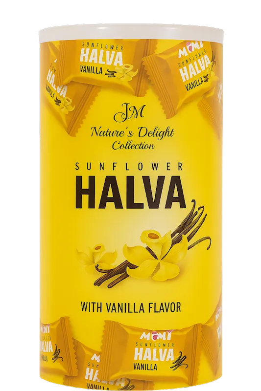 HALVA SUNFLOWER W/VANILLA FLAVOR 15/300GR NATURE'S DELIGHT
