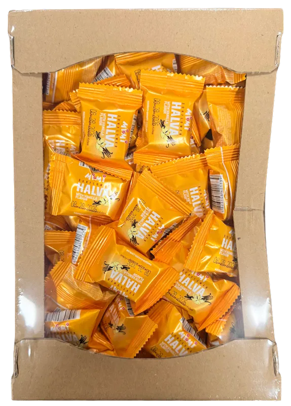 HALVA SUNFLOWER W/VANILLA FLAVOR 1/1.1KG MIMI