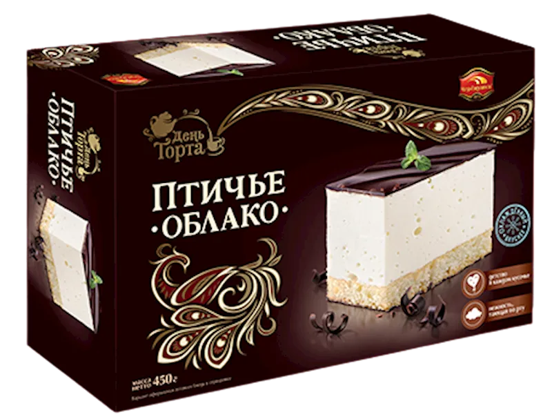 CAKE BIRD'S CLOUD 6/450GR CHEREMUSHKI N50