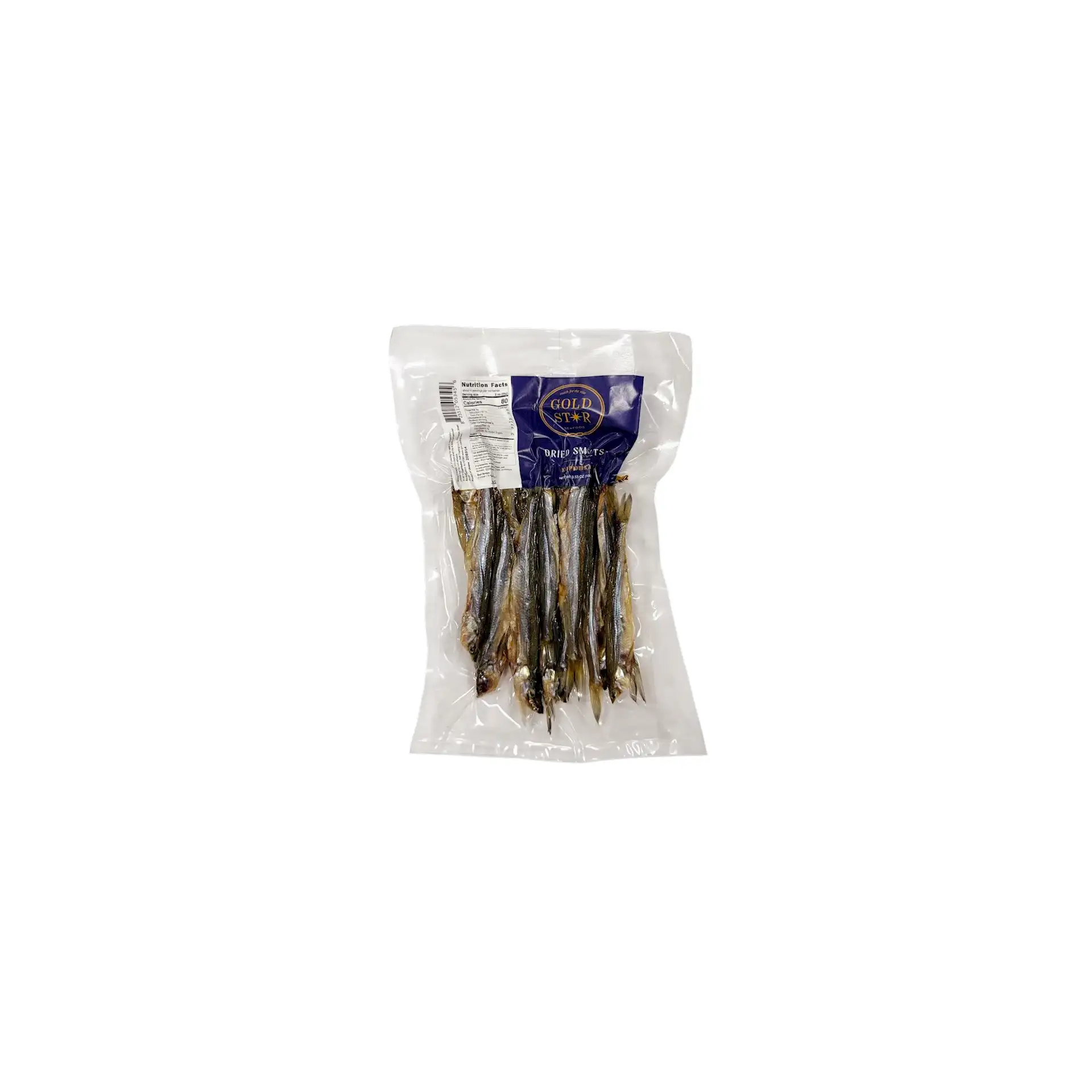 DRIED SMELTS 19/100GR GOLD STAR