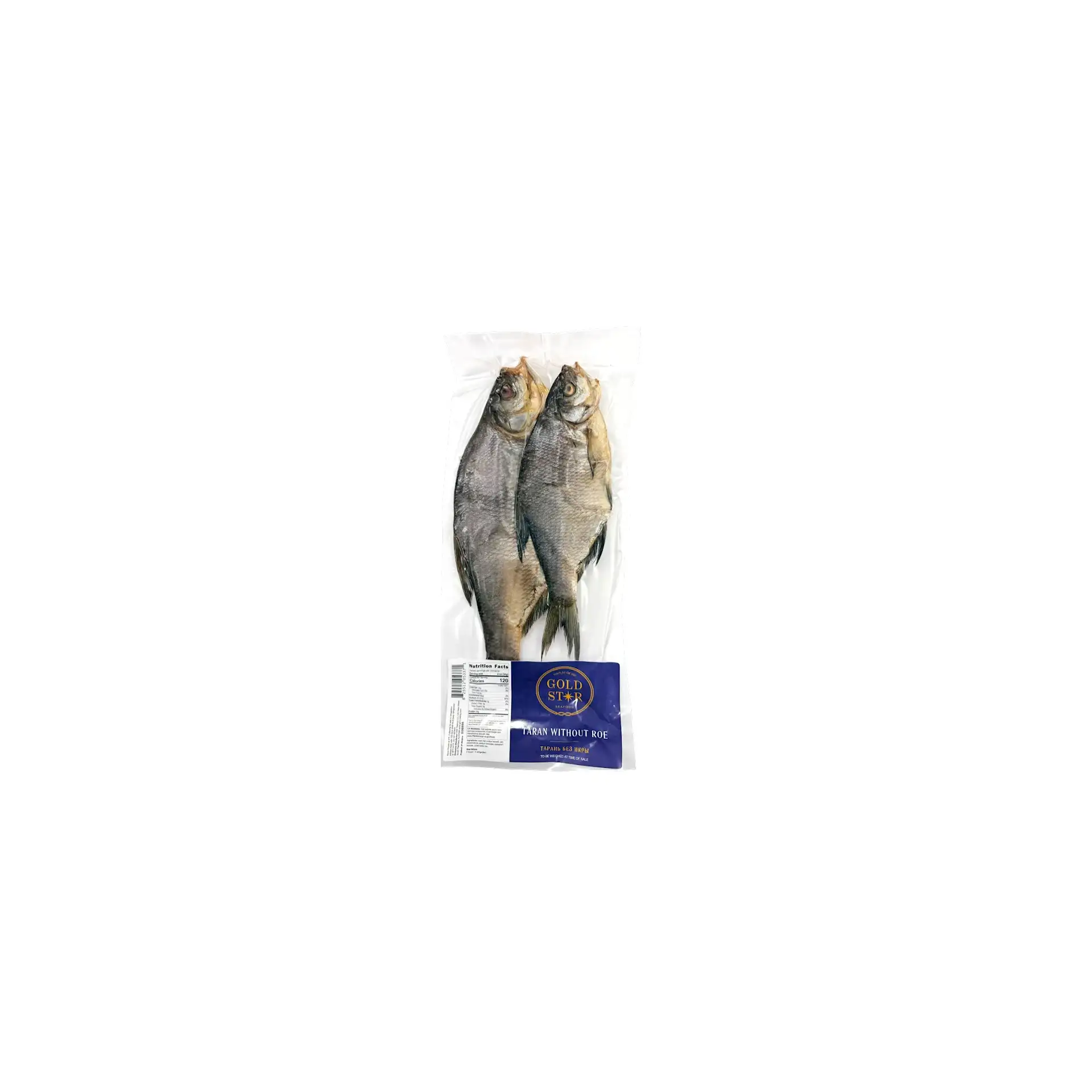 DRIED TARAN WITHOUT ROE 9/0.5LB GOLD STAR