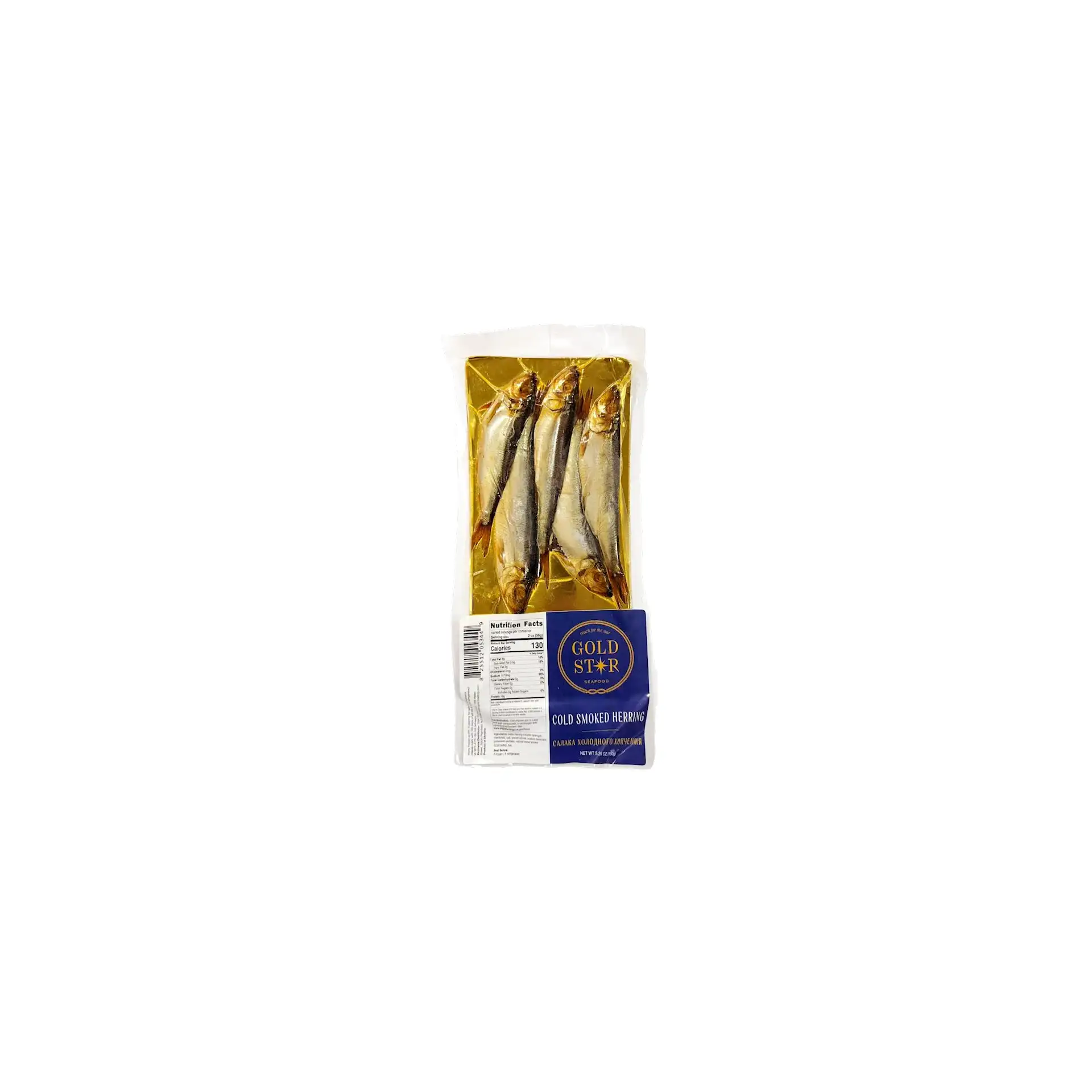 HERRING COLD SMOKED 27/150GR GOLD STAR