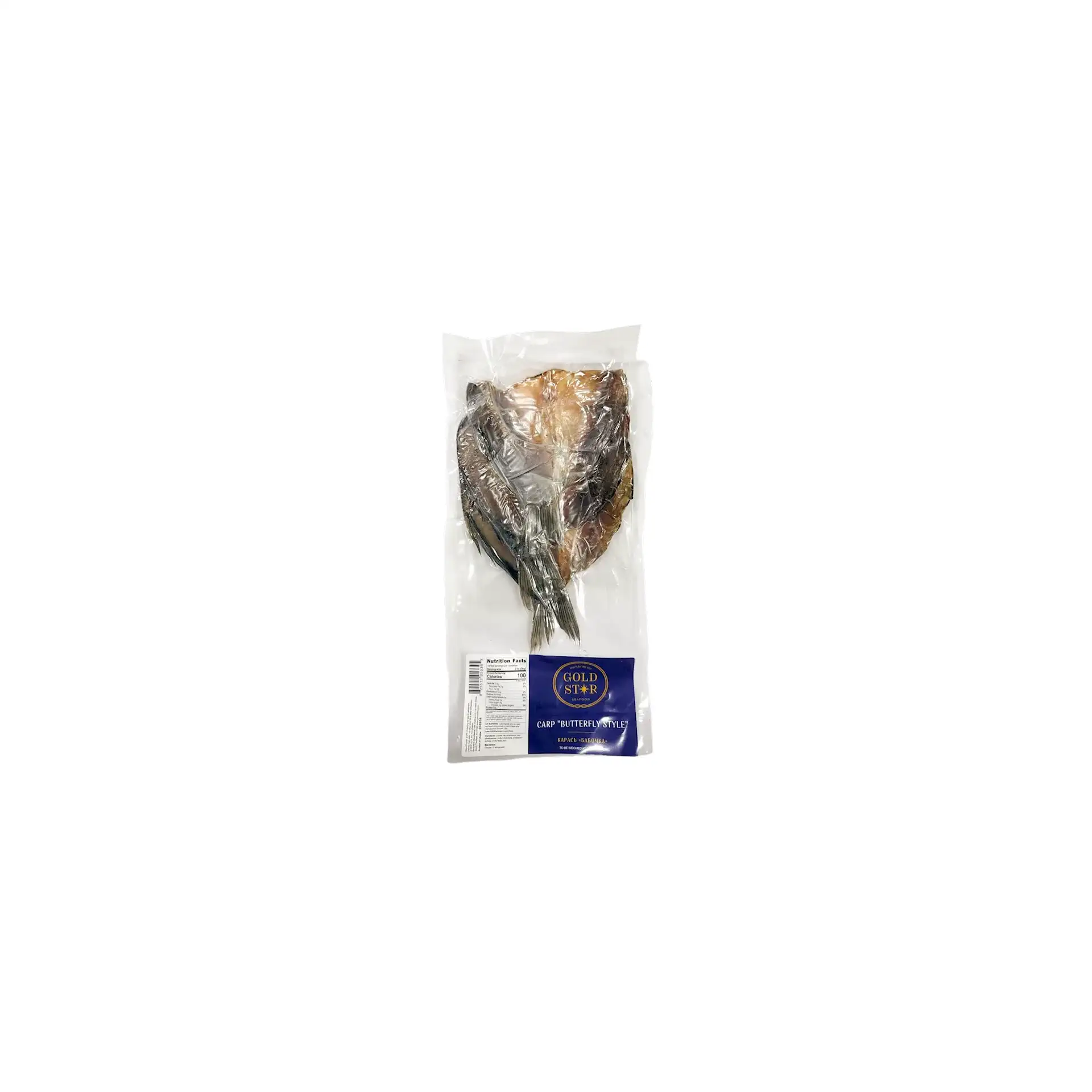 DRIED CARP BUTTERFLY STYLE 11/8.8LB GOLD STAR