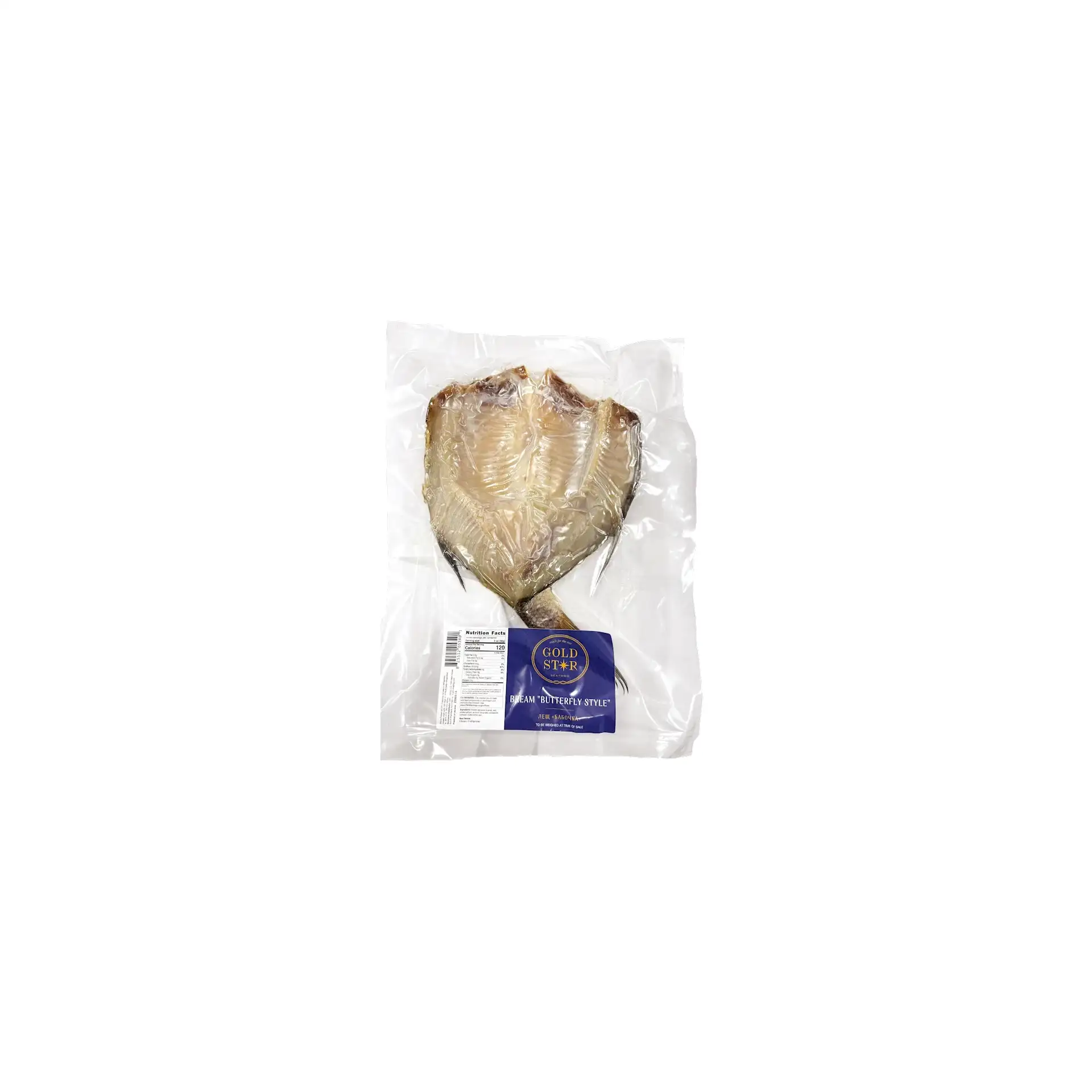 DRIED BREAM BUTTERFLY STYLE 8/8.8LB GOLD STAR