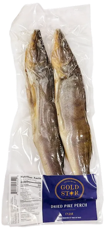 DRIED PIKE PERCH 4/1.1LB GOLD STAR