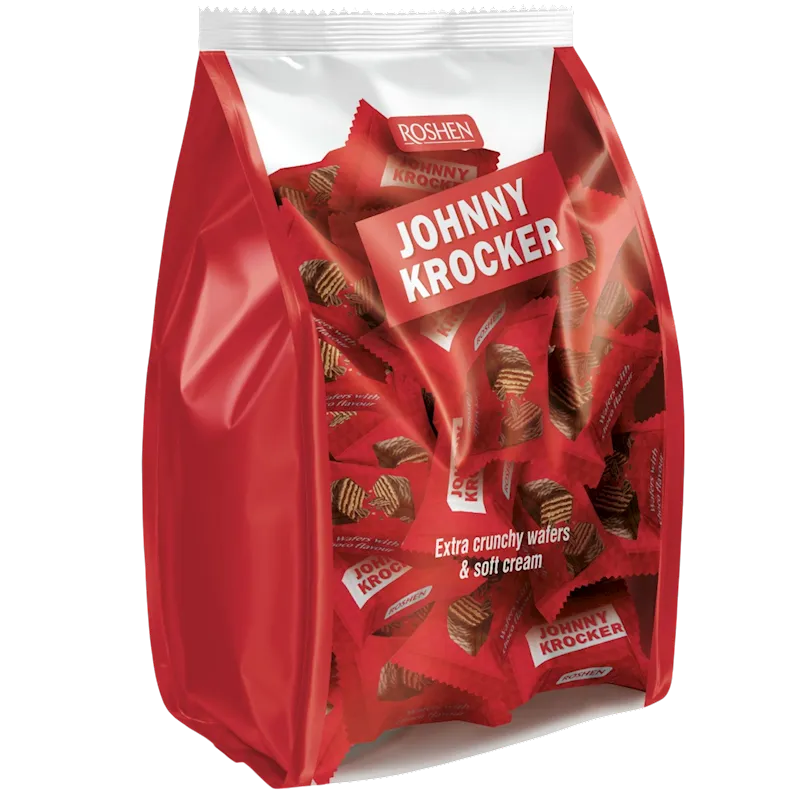 CANDIES LOOSE W/CHOCOLATE CREAM FILLING JOHNNY KROCKER 4/2.2LB ROSHEN N5595