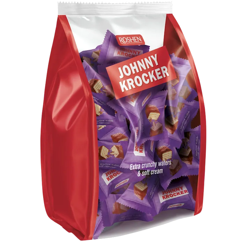 CANDIES LOOSE W/MILK CREAM FILLING JOHNNY KROCKER 4/2.2LB ROSHEN N5632