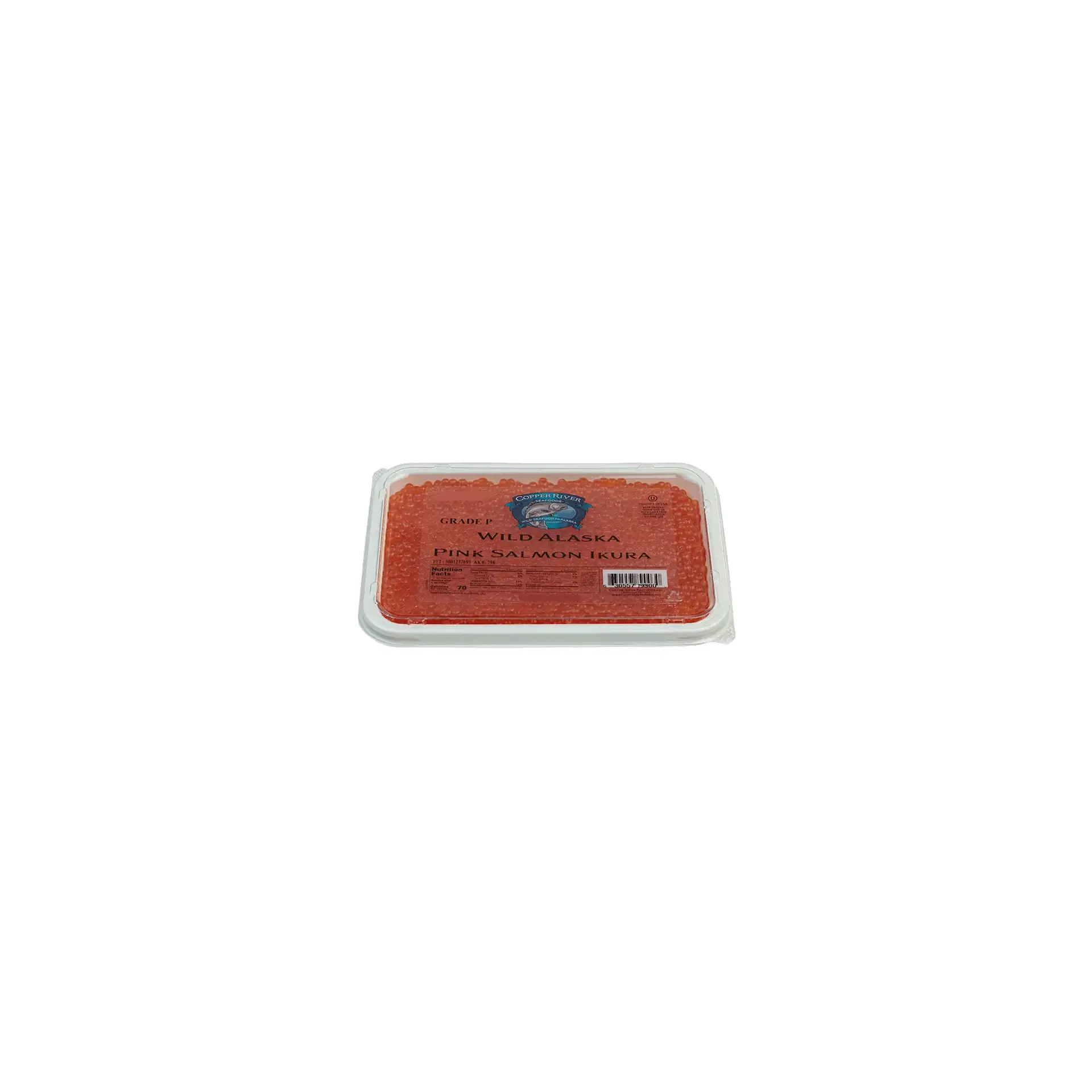 CAVIAR RED PINK SALMON WILD ALASKA 1/250GR COPPER RIVER (32)