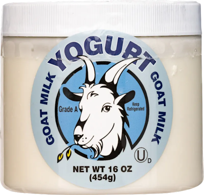 YOGURT GOAT GLASS 12/454GR FRESH DAIRY