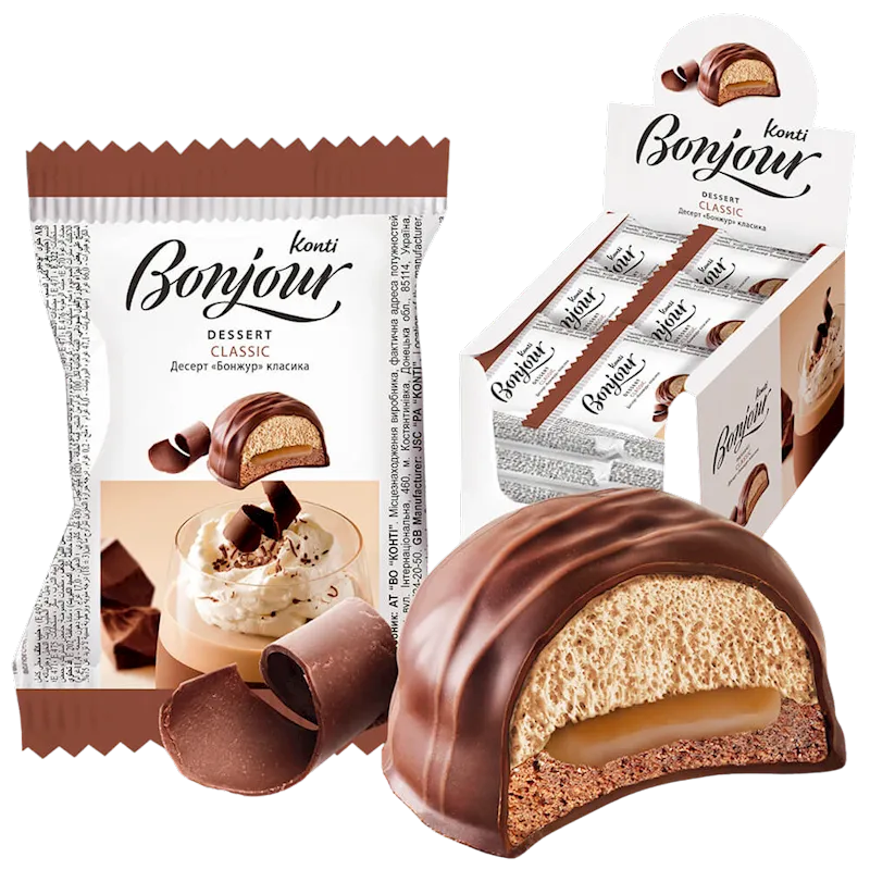 DESSERT COOKIES BONJOUR CLASSIC 24/29GR KONTI UKRAINE N8663 (6)
